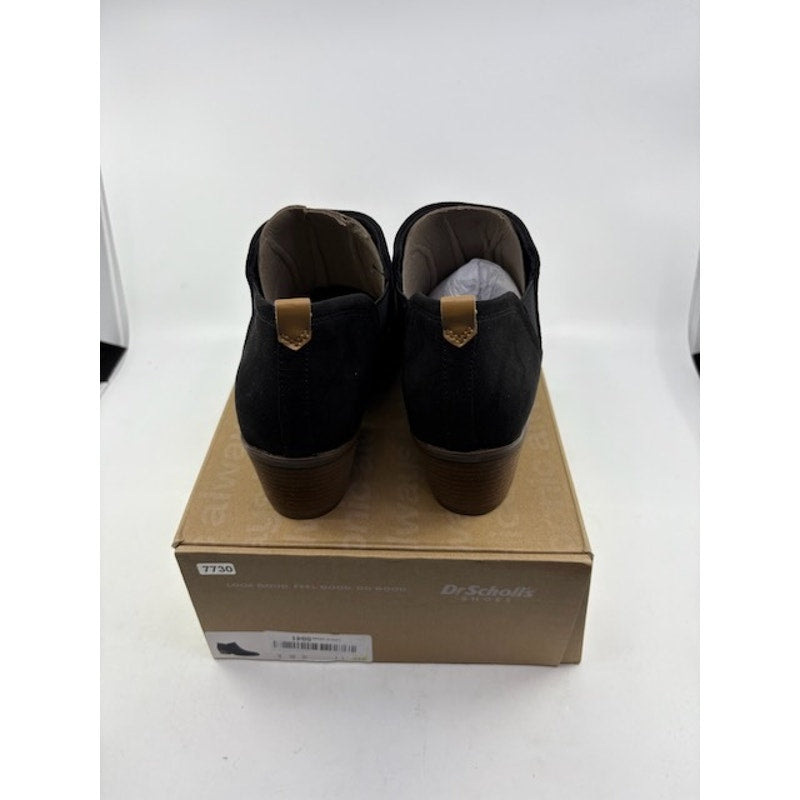 Dr. Scholl's Laurel Chelsea Ankle Boots Slip-On Black Womens Size UK 9 EU 42