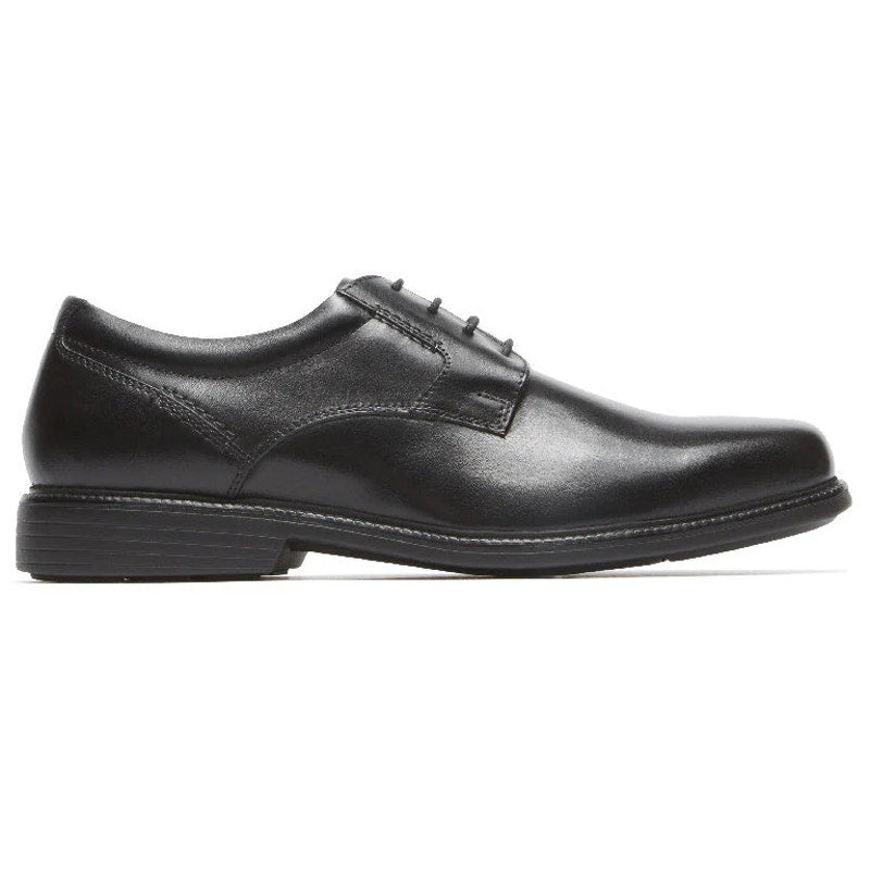 Rockport Charles Road Plain Toe Oxford Leather Shoes Lace-Up Black Mens Size 14W