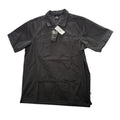 Nike SB Dri-Fit Button-Up Skate Shirt Short Sleeve Striped Black Mens Size L