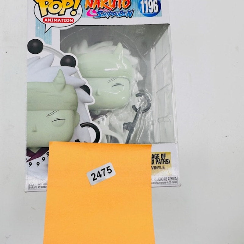 Funko Pop Naruto Shippuden Madara Uchiha (Six Paths) (Glow) Vinyl #1196