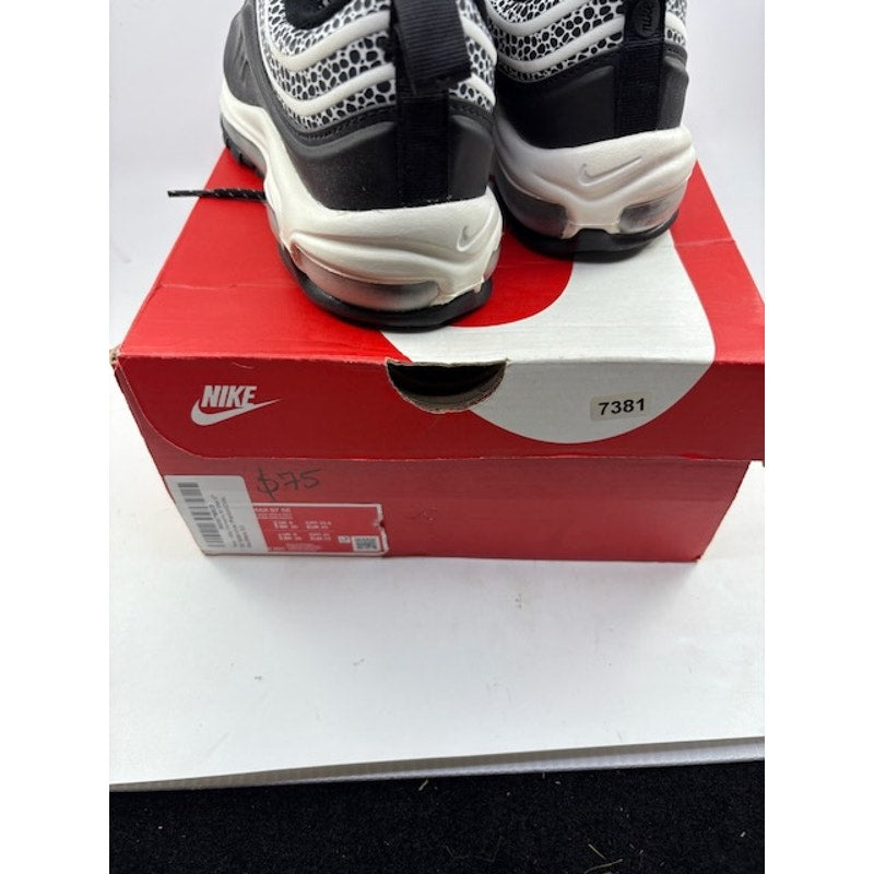 Nike Air Max 97 SE Shoes DH0559-001 Wax Safari Black Phantom Womens Size 8.5