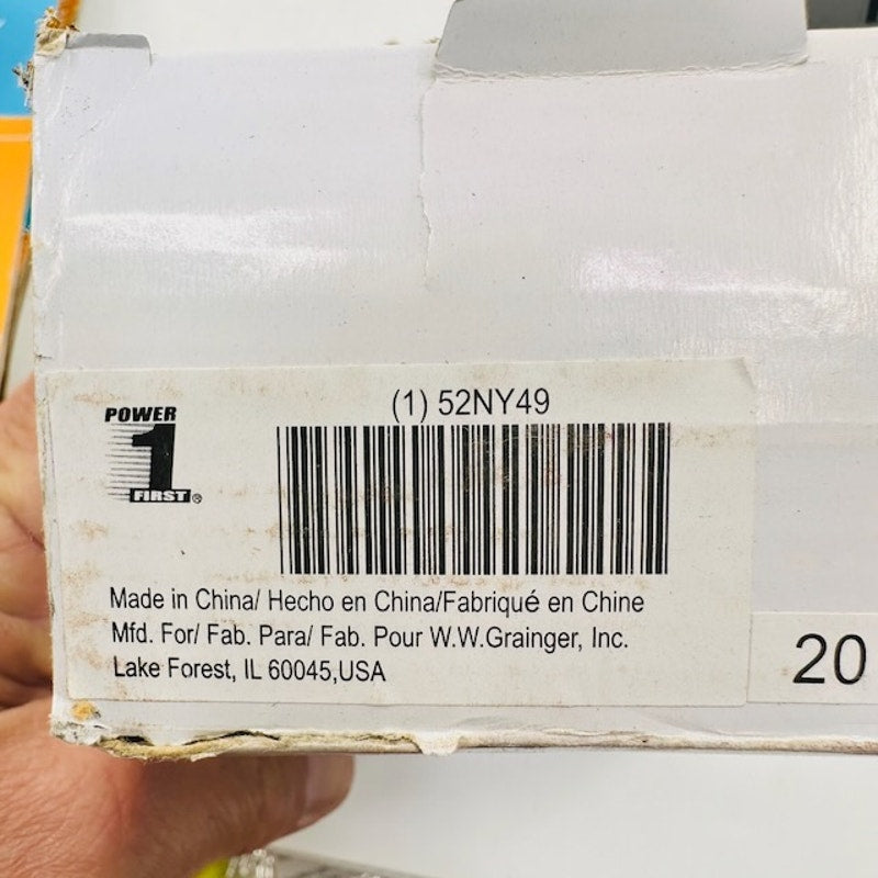 Power 1 First 5 Outlet Plug Adaptor With Surge 250 Joules 15A 1875W
