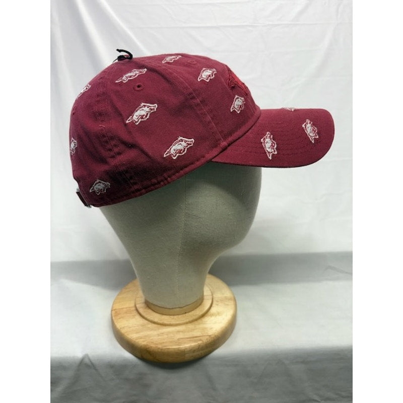 New Era 9TWENTY Adjustable Cap Arkansas Razorbacks Baseball Cap Red OSFM