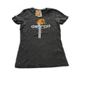 Carhartt Detroit 5800 Cass Ave T-Shirt Short Sleeve Gray Womens Size XS