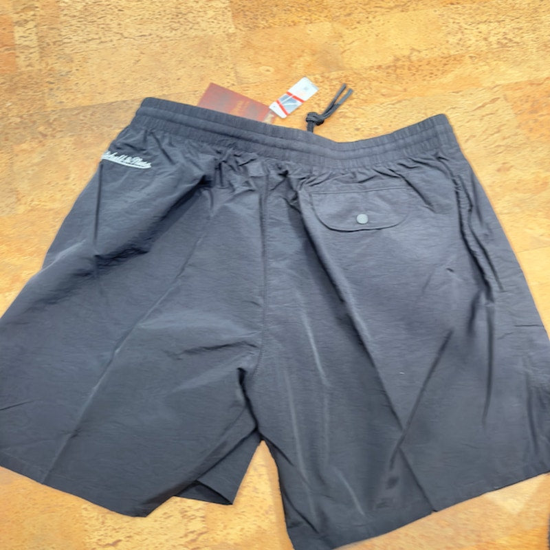 Mitchell & Ness Mens NCAA Team Essentials Nylon Shorts Georgetown University NWT