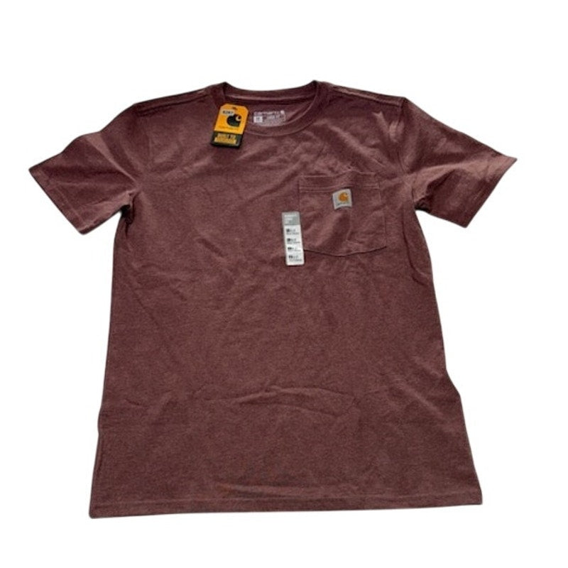 Carhartt Workwear T-Shirt Loose Fit Short Sleeve Crewneck Red Womens Size XS
