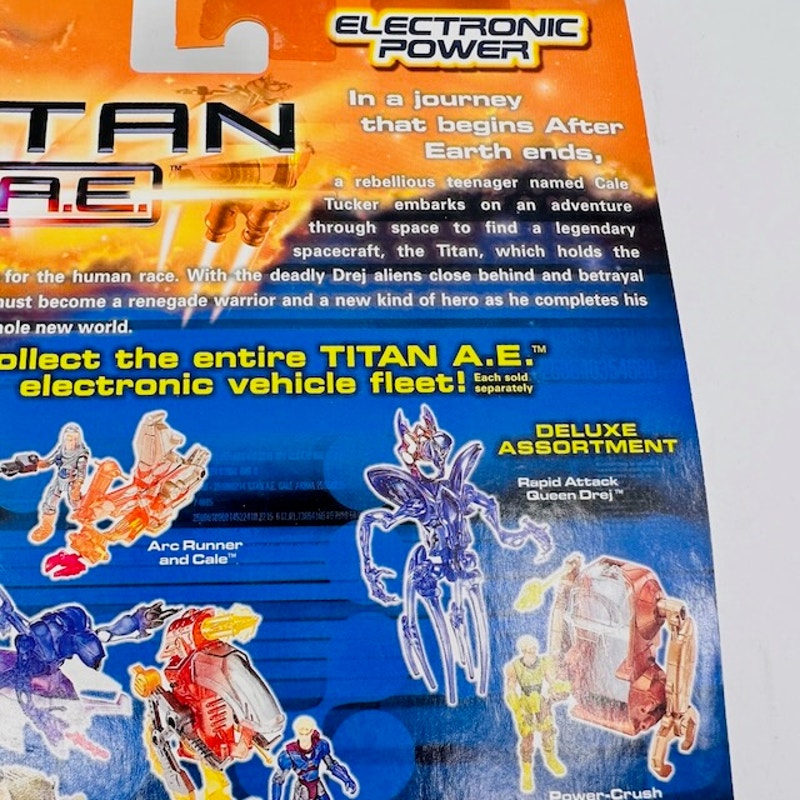 Hasbro 2000 Titan A.E. Electronic Power Fleet Vehicle - Bac Runner & Cale