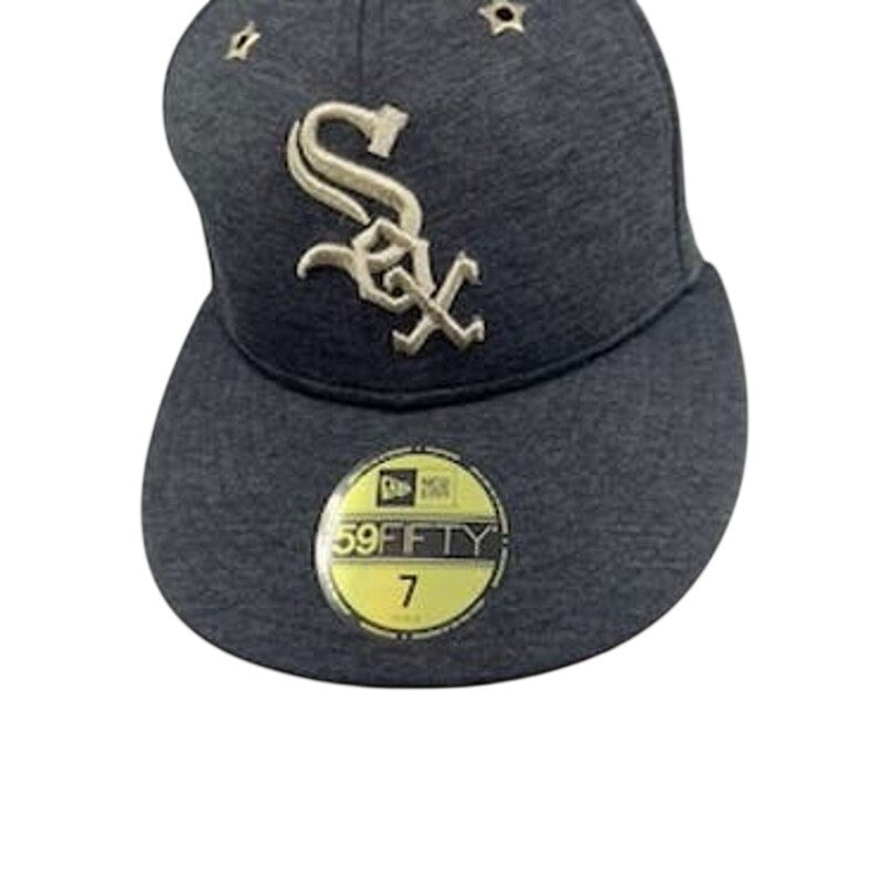 New Era MLB Chicago White Sox Logo All Stars Game 59Fifty Cap Dark Gray Gold