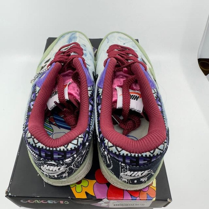 Nike Air Max 1 SP Concepts Mellow Sneaker Shoes Oil Green Multi Color-Sail 9