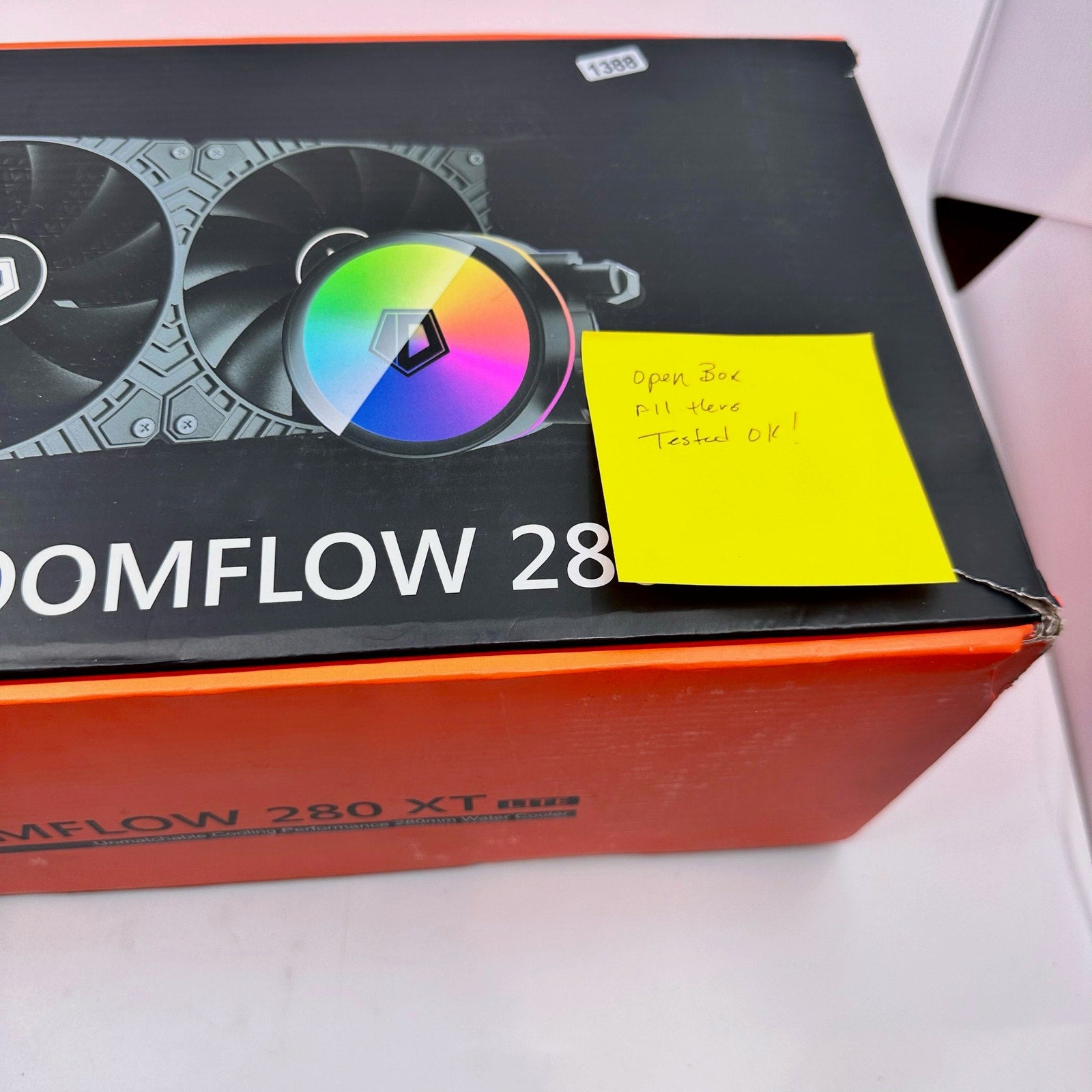 ID-COOLING ZOOMFLOW 280 XT LITE CPU Water Cooler 280mm Radiator Black