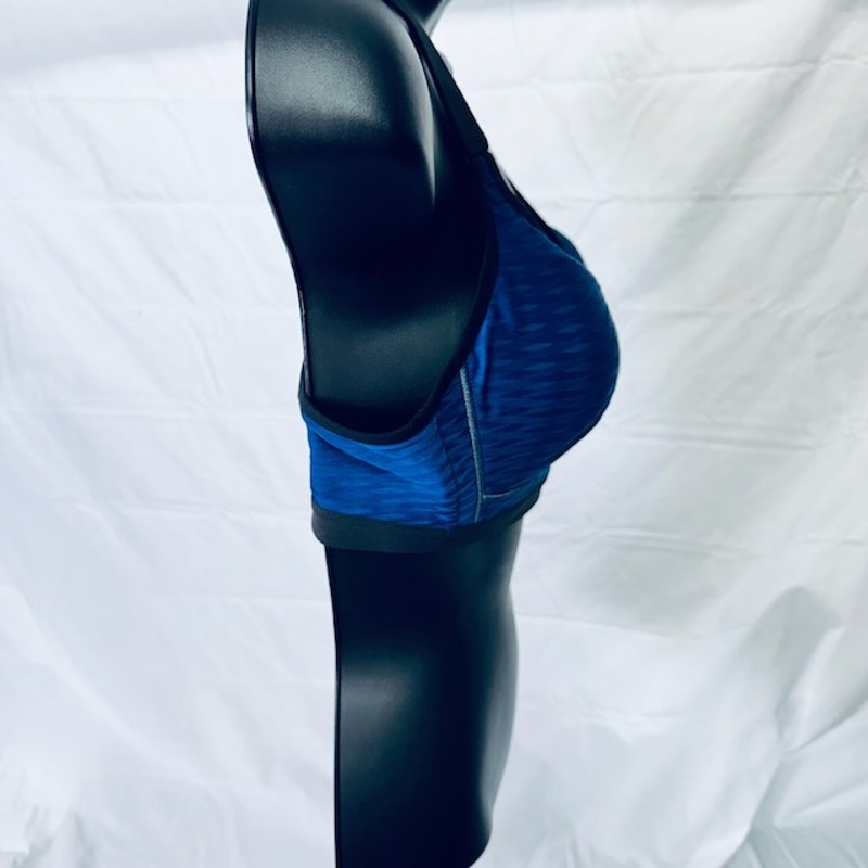Victoria's Secret Incredible Sports Bra Maximum Support Blue Black Women 32C