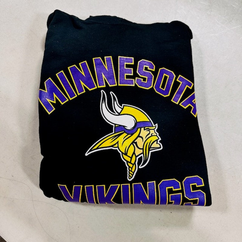 Campus Colors Minnesota Vikings Gameday Hoodie Sweatshirt Mens Large
