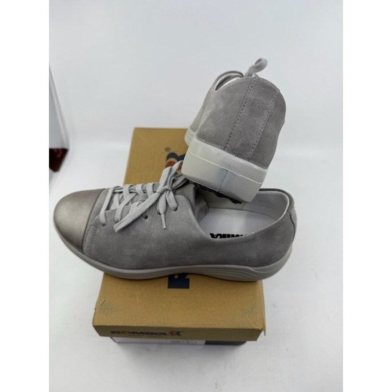 Romika Madera 16 Sneaker Shoes Suede Lace-Up Low Top Grey Womens Size 37