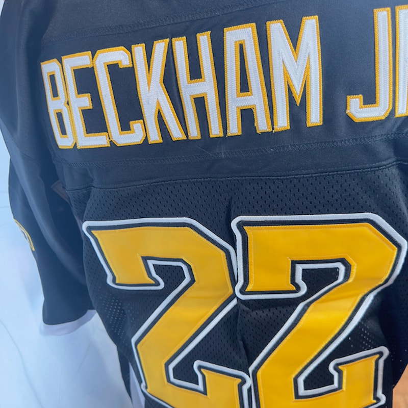 Headgear US Army Odell Beckham Football Jersey Short Sleeve Black Mens 3XL