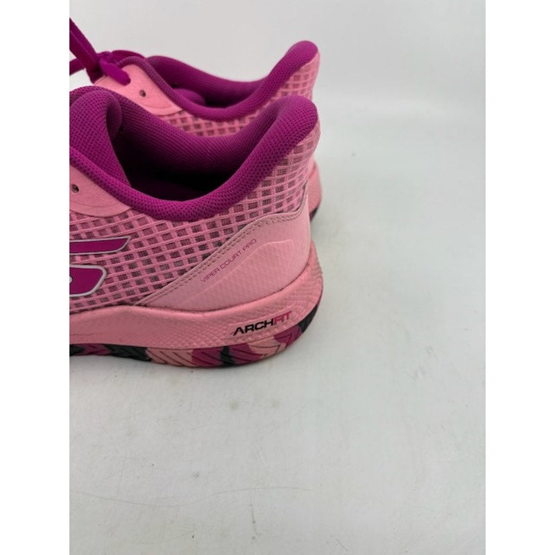 Skechers Go Train Arch Fit Viper Court Pro-Pickleball Sneaker Pink Womens Size 8