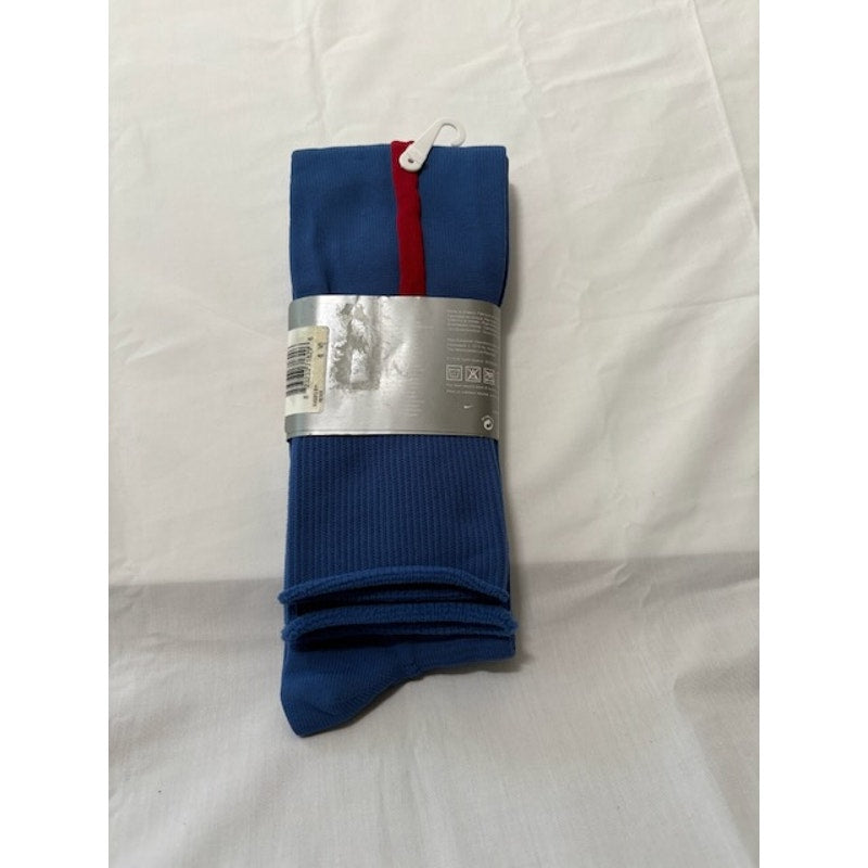 Nike Football Socks Knee High Length Blue/Yellow Adult Unisex Size 8.5-12.5