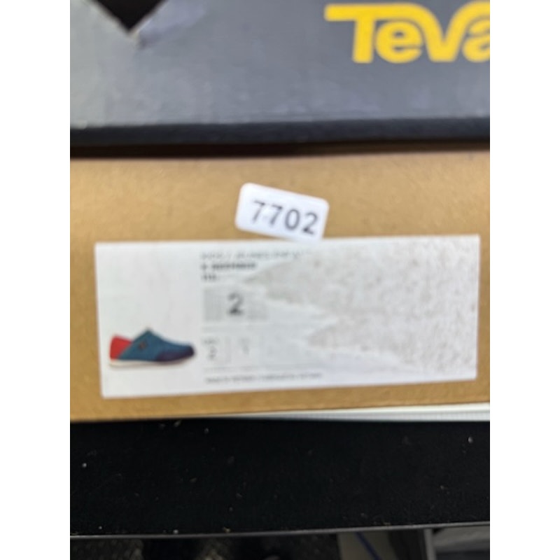 Teva Reember Casual Sneaker Quilted Slip-On Shoes Polarity Multi Boys Size 2