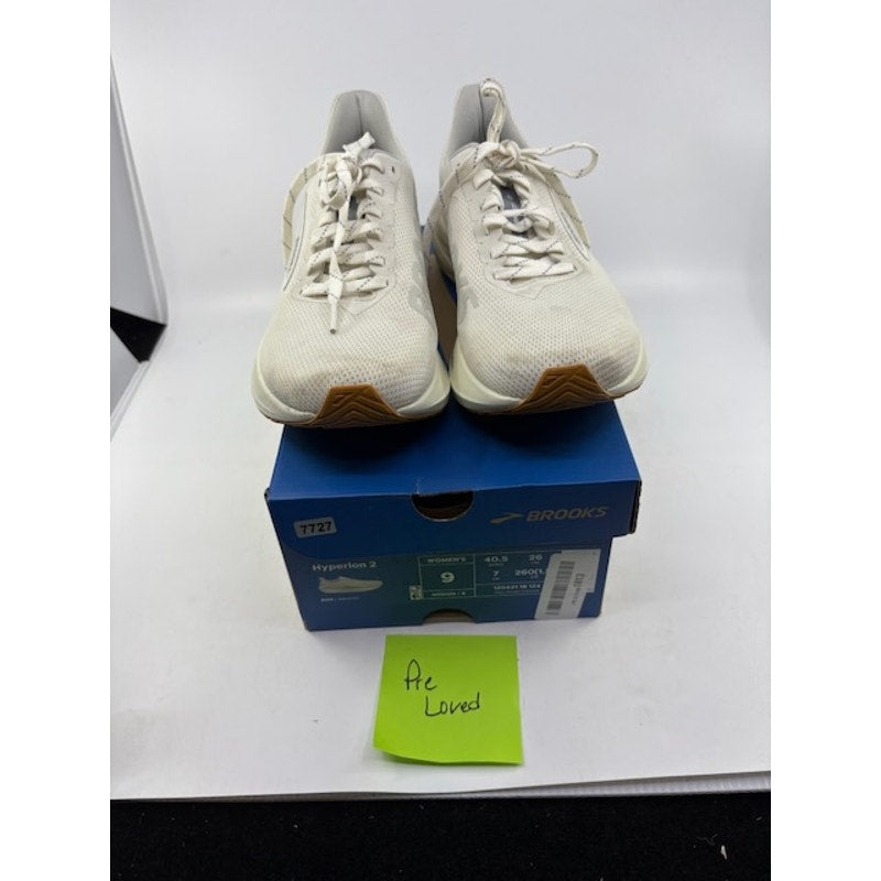 Brooks Hyperion 2 Athletic Shoes Lace-Up Low Top Onyx/Coconut Womens Size 9