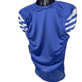 Adidas Climalite Audible Football Jersey Short Sleeves Mesh Blue Mens Size M