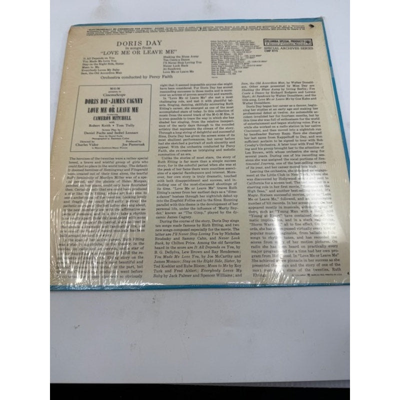 Doris Day – Love Me Or Leave Me 1955 Vinyl Album Record