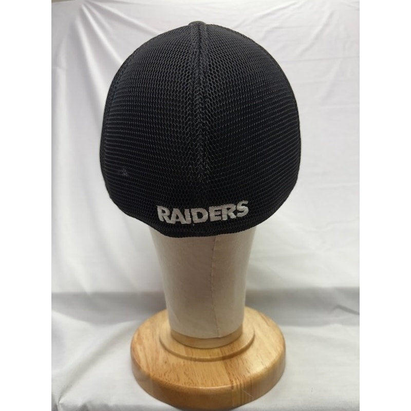 New Era Las Vegas Raiders 39THIRTY Flex Fit Hat NFL Team Cap Gray Mens L/XL