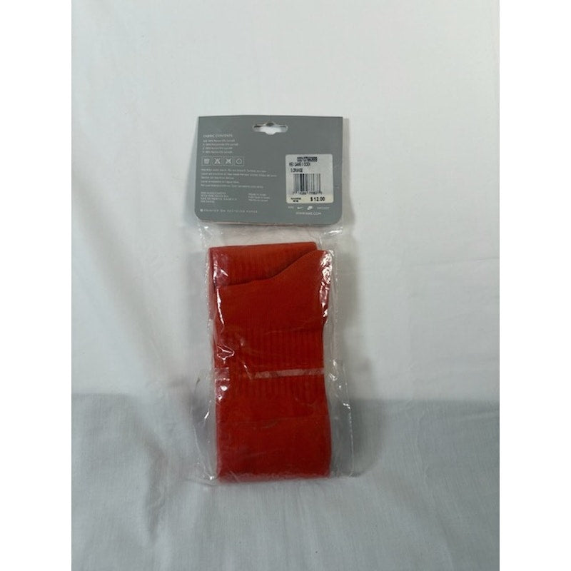 Nike Mexico Game II Soccer Socks Over The Calf Orange/White Size 6.5-12