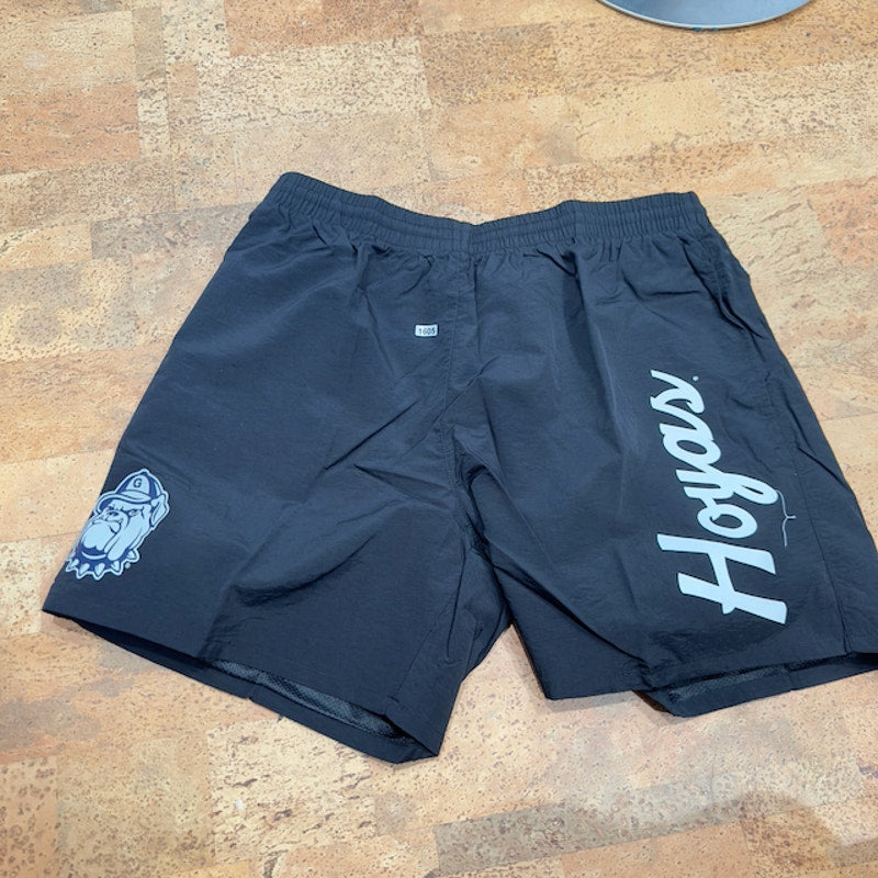Mitchell & Ness Mens NCAA Team Essentials Nylon Shorts Georgetown University NWT