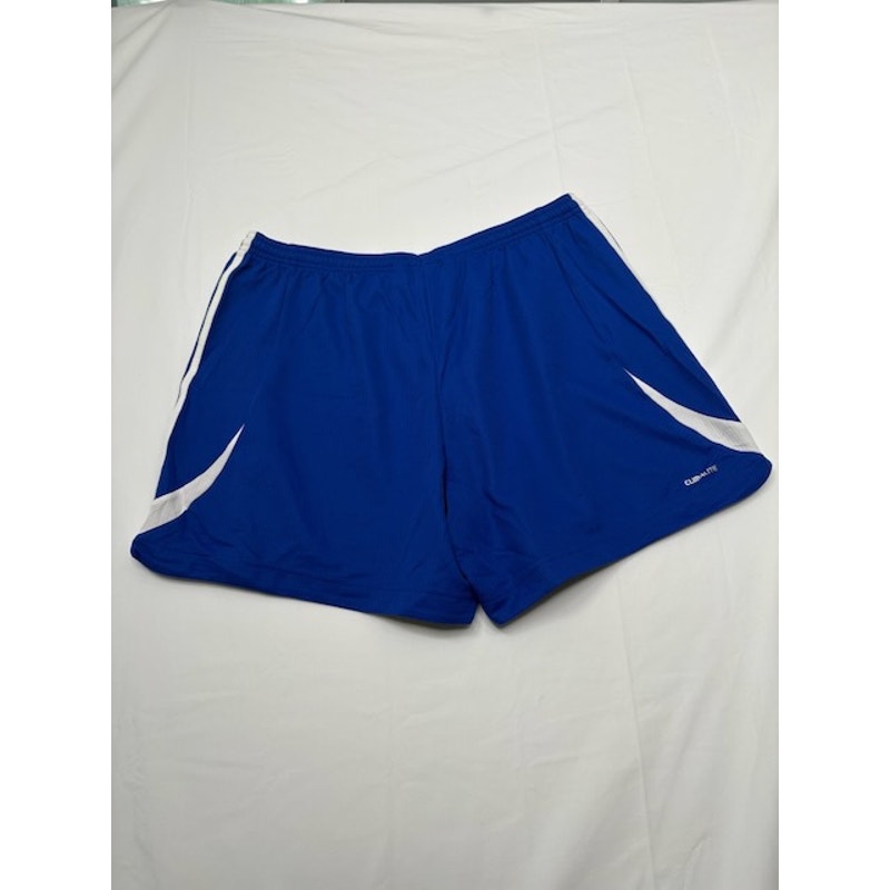 Adidas Climacool Activewear Shorts Elastic Waist Royal Blue/White Womens XL