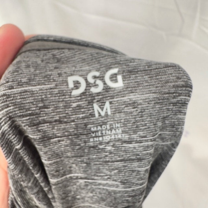 DSG Static Texture Performance Tee Short Sleeve Pure Black/Pure White Mens M