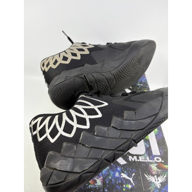 Puma MB.01 LaMelo Ball M.E.L.O. Basketball Shoes Black White Mens Size 10