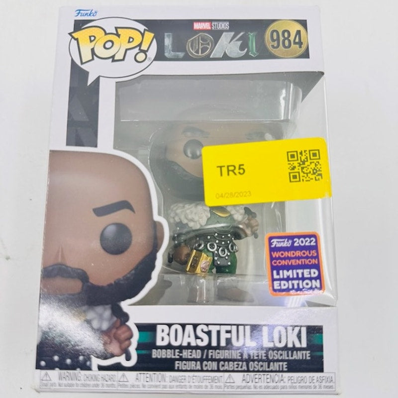 Funko Pop! Marvel Loki - Boastful Loki #984 Vinyl Figure Bobblehead