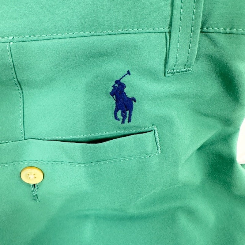 Polo Ralph Lauren All-Day Performance Beach Chino Shorts Green Mens Size 40