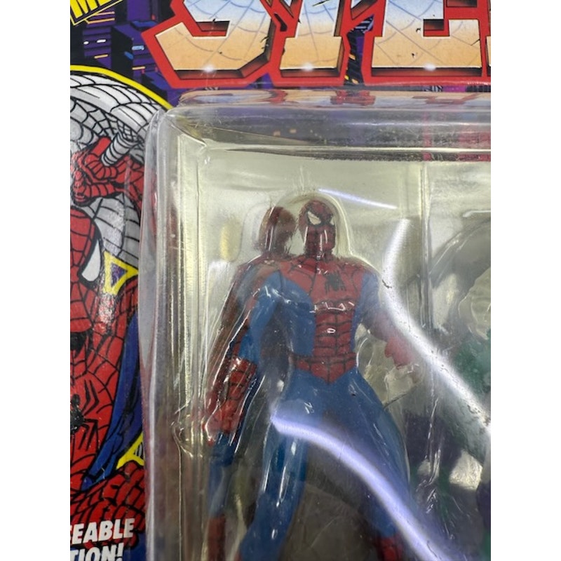 Toy Biz Vulture Vs Spider-Man Web of Steel Die Cast Mini Action Figure