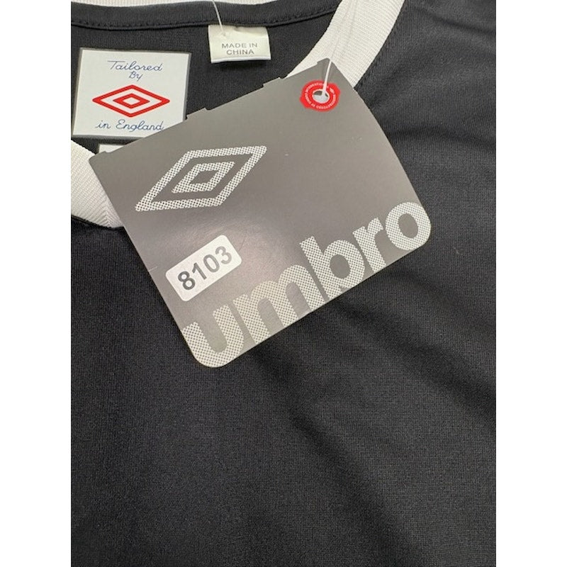 Umbro Winchester Jersey Shirt Short Sleeve 60028U Black/White Mens Size XL