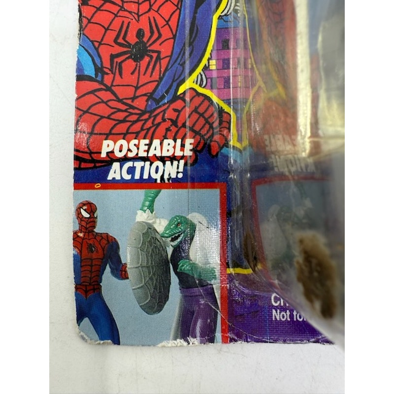 Toy Biz Vulture Vs Spider-Man Web of Steel Die Cast Mini Action Figure