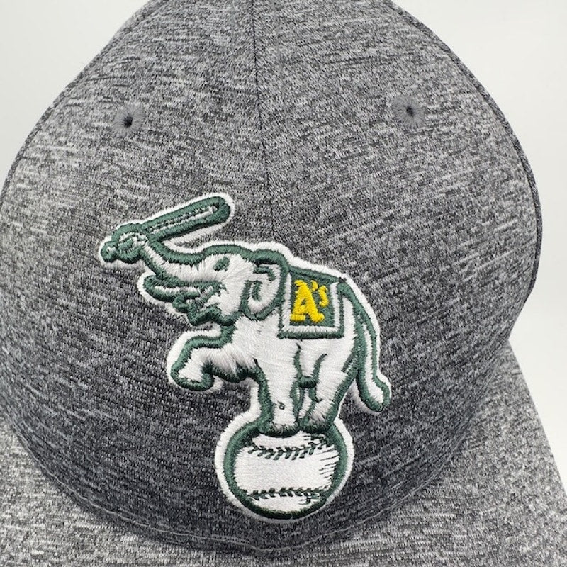 New Era 59Fifty Oakland Athletics Baseball Cap Low Profile Gray Mens Size M