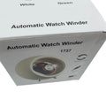 XKIC Automatic Watch Winder Box Craft for Single Watch YBQ01 White
