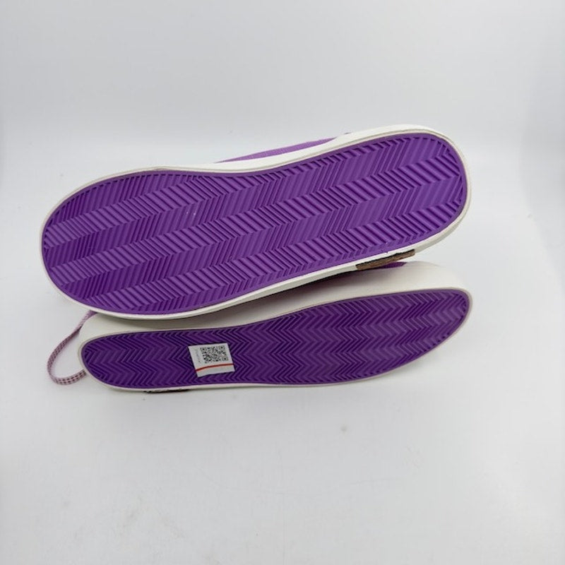 UGG High-Top Sneaker Shoes Lace-Up Side-Up Canvas Upper Purple Womens Size 6W