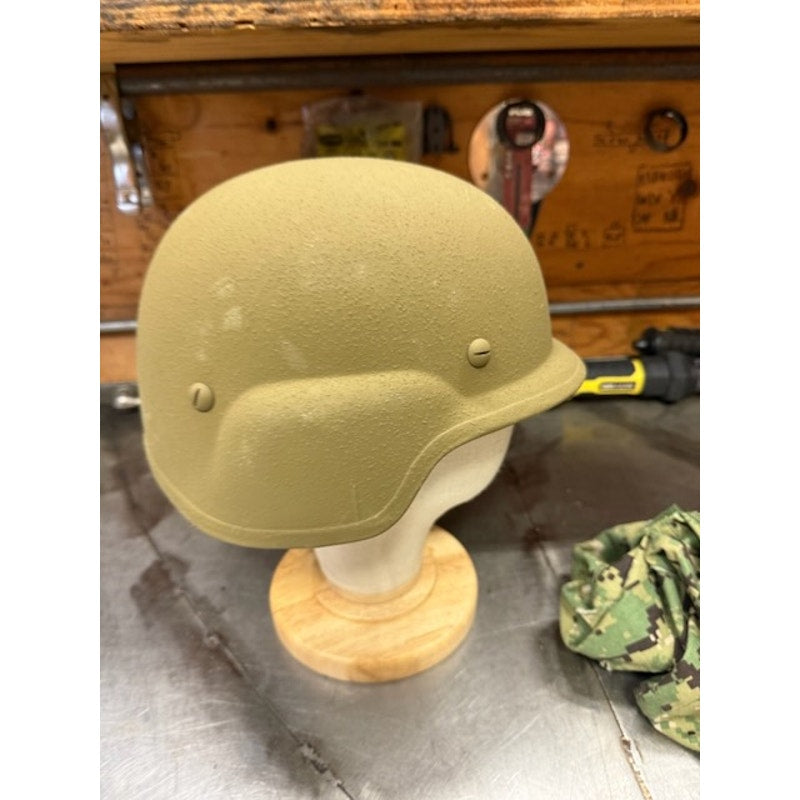 BAE Systems Military Lightweight Ballistic Helmet SPM1C1-10-C-0011 Green Size L