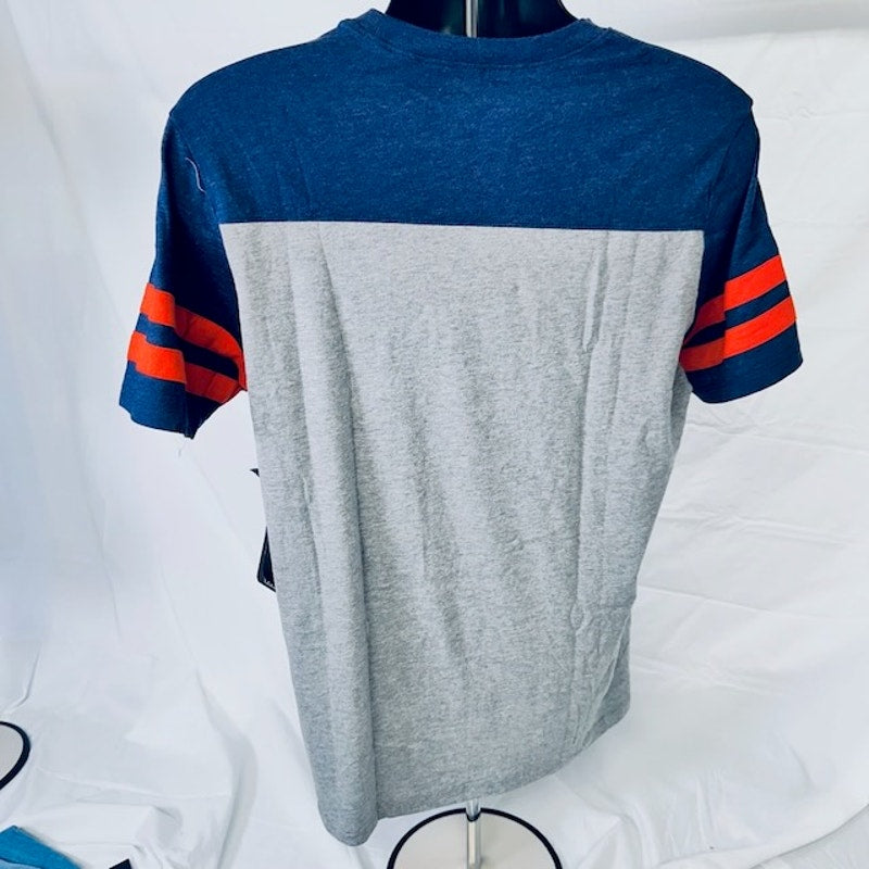 47 Brand Denver Broncos '47 Versus Club T-Shirt Gray Orange Mens Medium