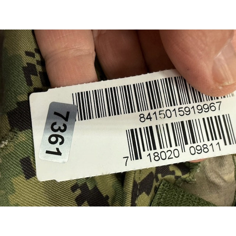 Mount Rogers CSB USN NWU Type III Helmet Cover Camouflage Green Size S/M
