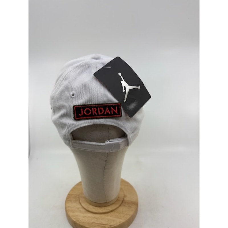 Nike Air Jordan Wings Logo Snapback Hat Jumpman Cap Adjustable White Youth