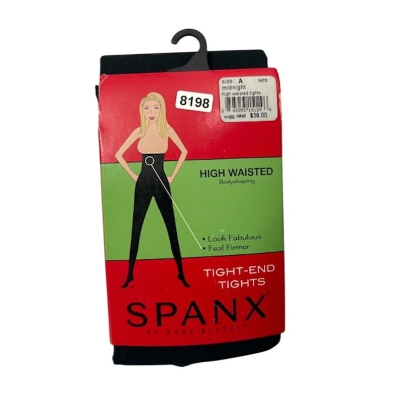 SPANX by Sara Blakely High-Waisted Bodyshaping Tight-End Tights Midnight A