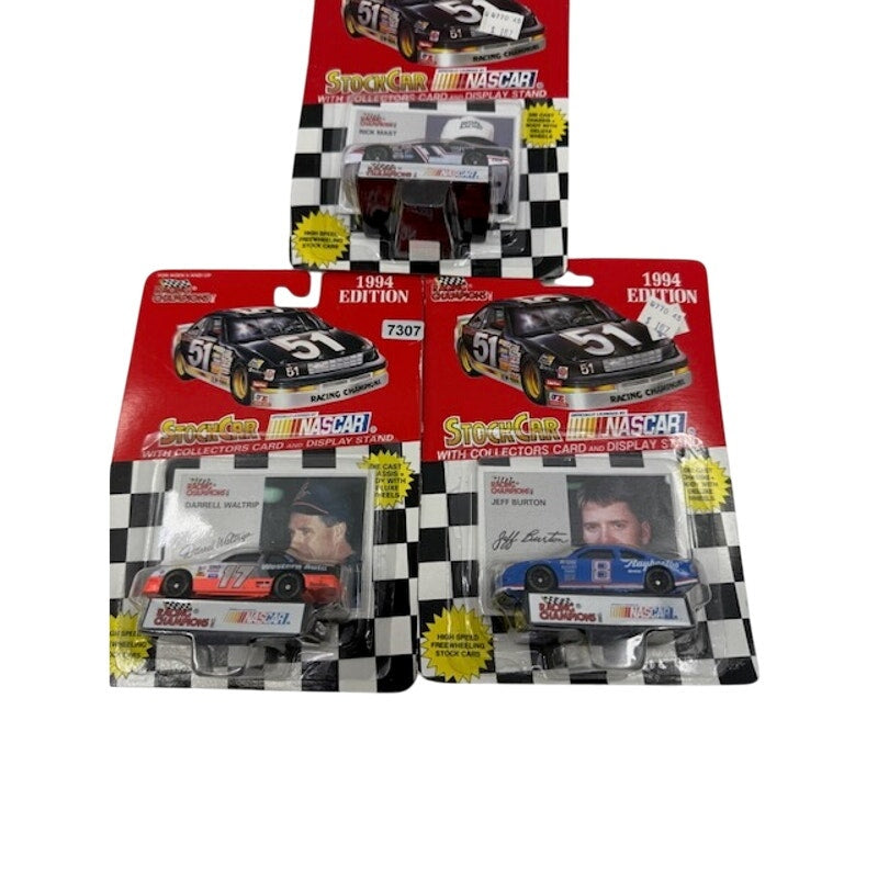Racing Champions STOCKCAR 1994 Edition NASCAR 1:64 Scale Diecasts - 3 Pieces