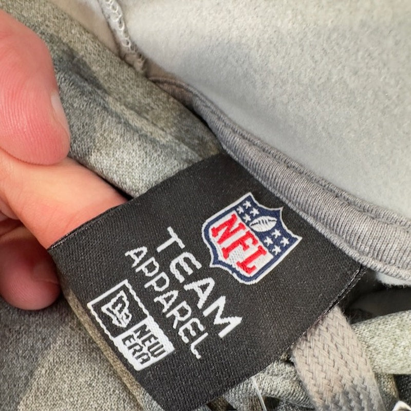 New Era NFL Dallas Cowboys Combine Training Pullover Hoodie Gray Mens Size L