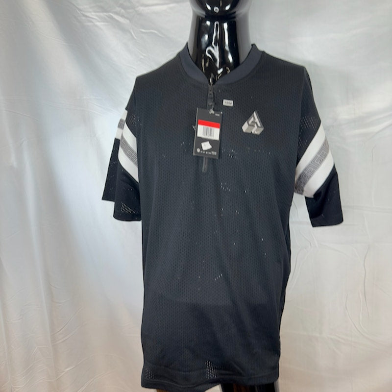 Nike Basketball Giannis Antetokounmpo Jersey Short Sleeve Mesh T-Shirt Black L