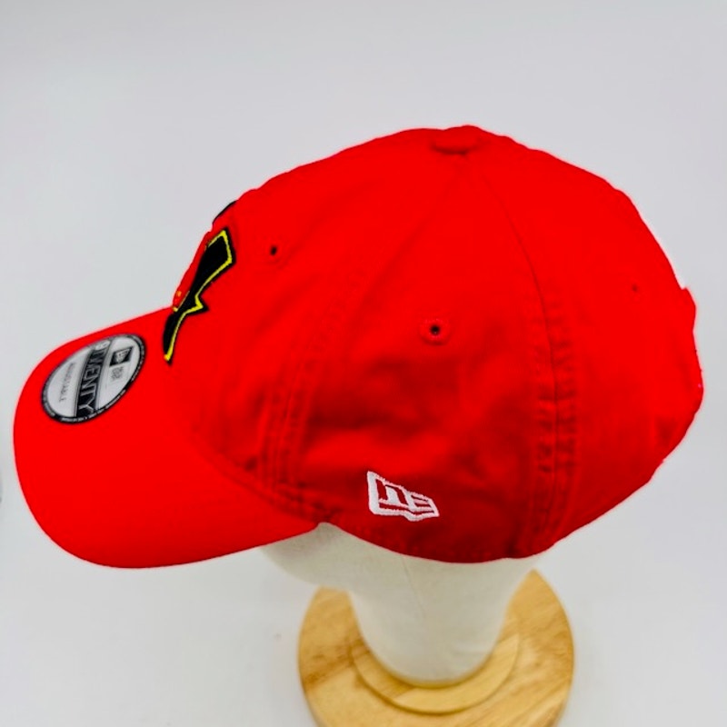 New Era 9Twenty  Atlanta Hawks Team Logo Back Half Series Cap Red Mens OSFM