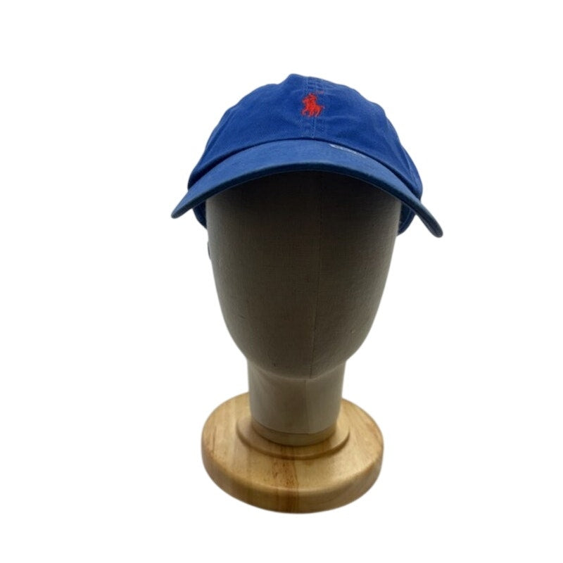 Polo Ralph Lauren Cap Red Pony Adjustable Strapback Blue Unisex Adult One Size