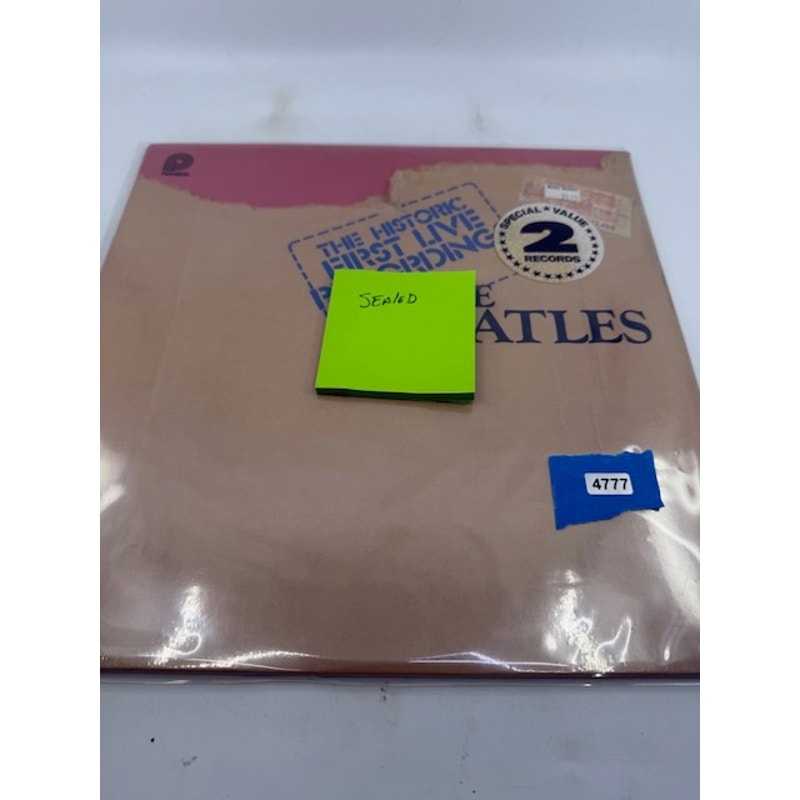 The Beatles – The Historic First Live Recordings 1980 Vinyl Album Record
