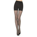 Star Power by SPANX Center Stage Open-Weave Shaping Tights Black Size B